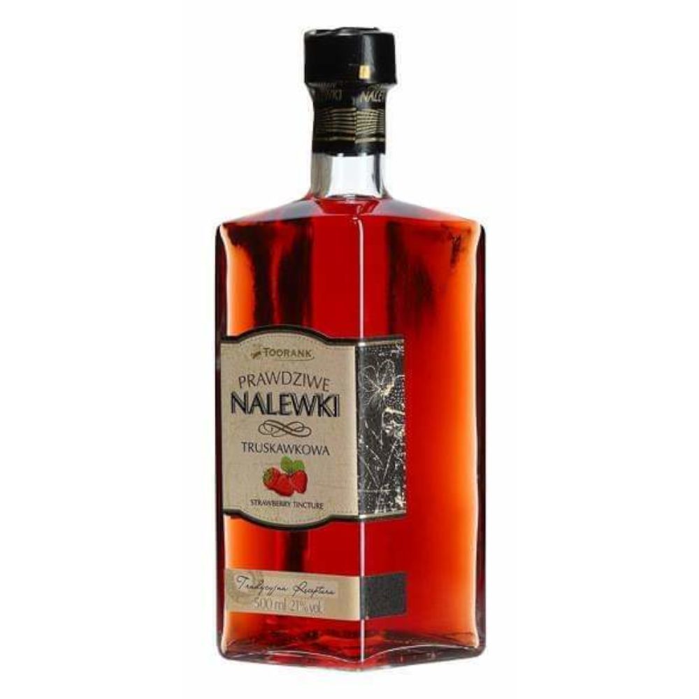 Nalewka Prawdziwe Nalewki Truskawkowa 21% 500 ml