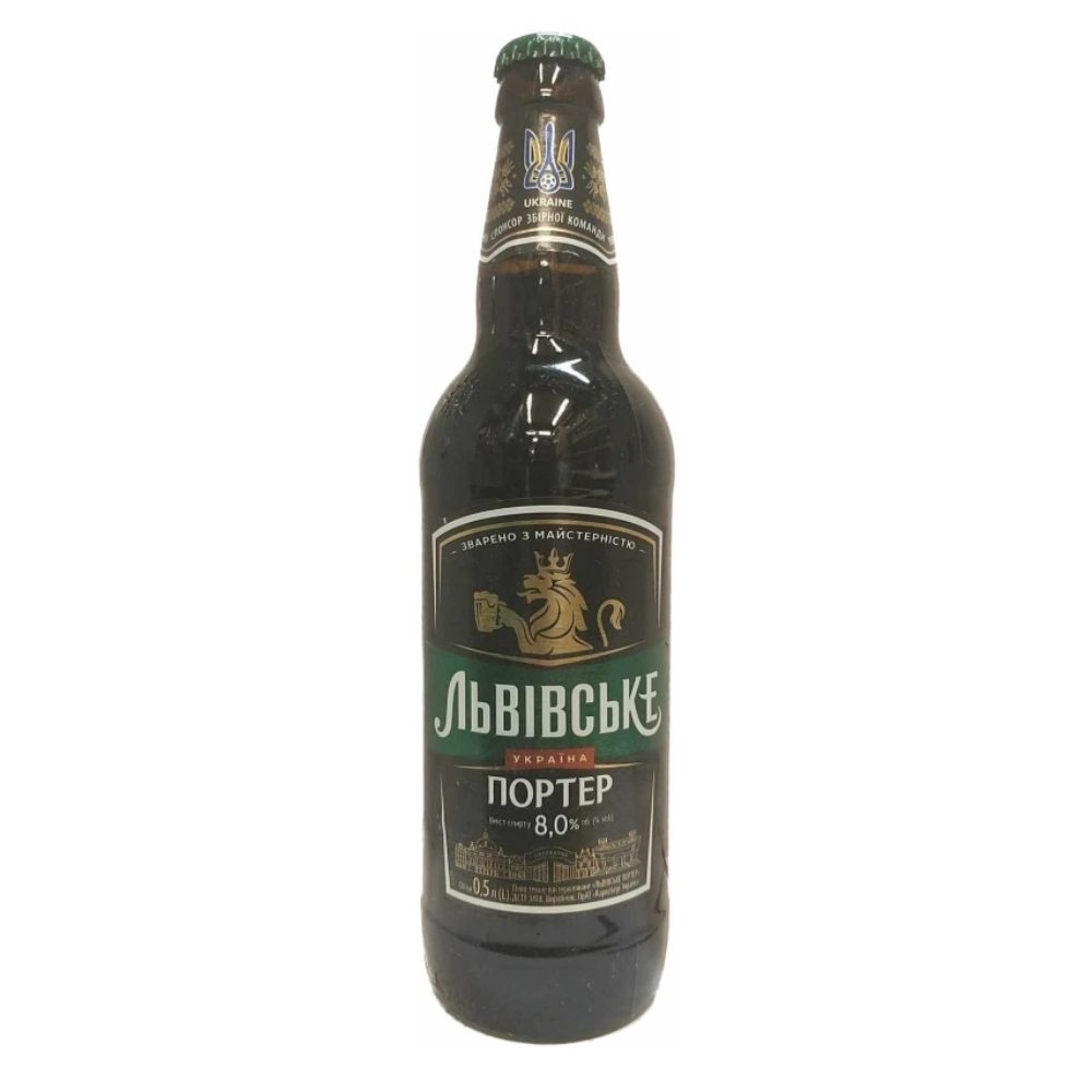 Piwo Lwowskie Porter 8% 500 ml