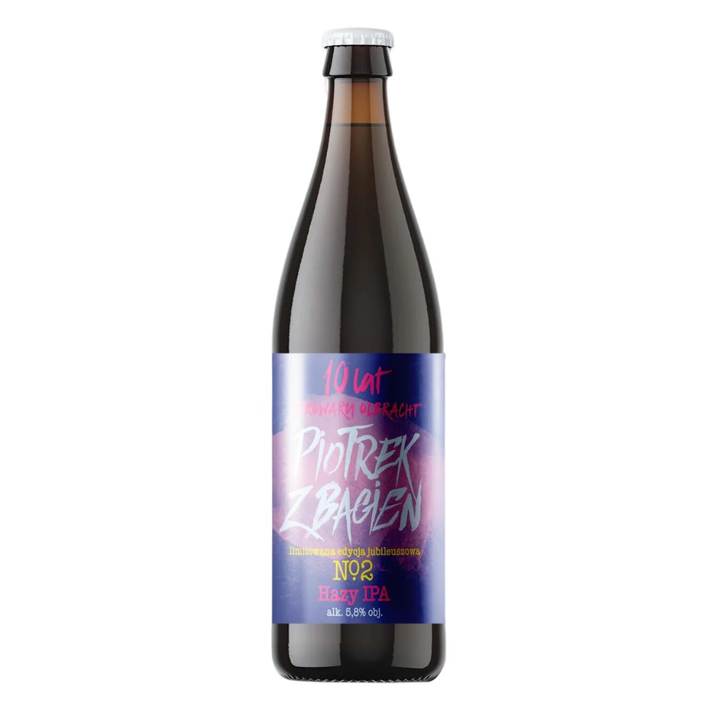Piwo Jan Olbracht Piotrek z Bagien Hazy IPA 5,8% 500 ml