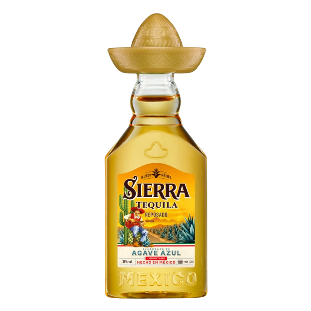 Tequila Sierra Reposado 38% 50 ml