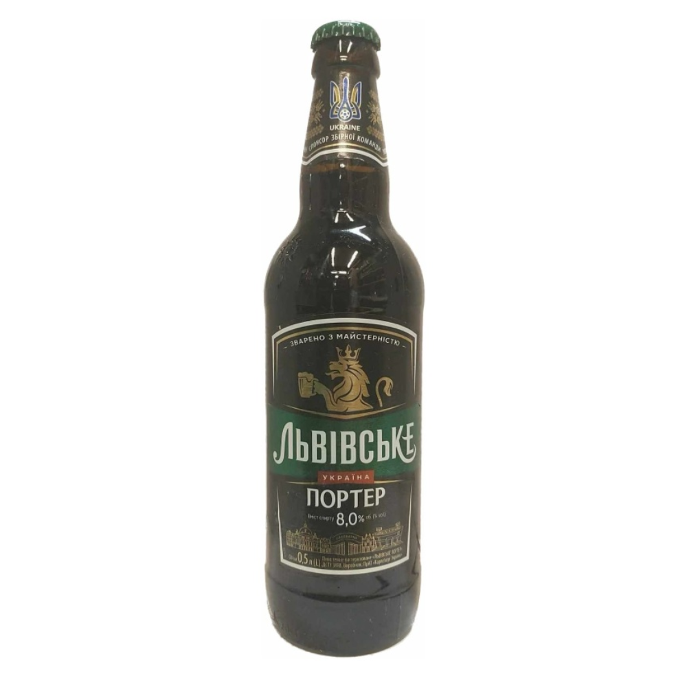 Piwo Lwowskie Porter 8% 500 ml