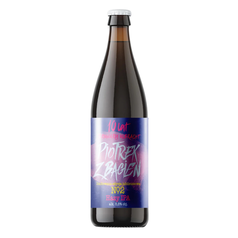 Piwo Jan Olbracht Piotrek z Bagien Hazy IPA 5,8% 500 ml