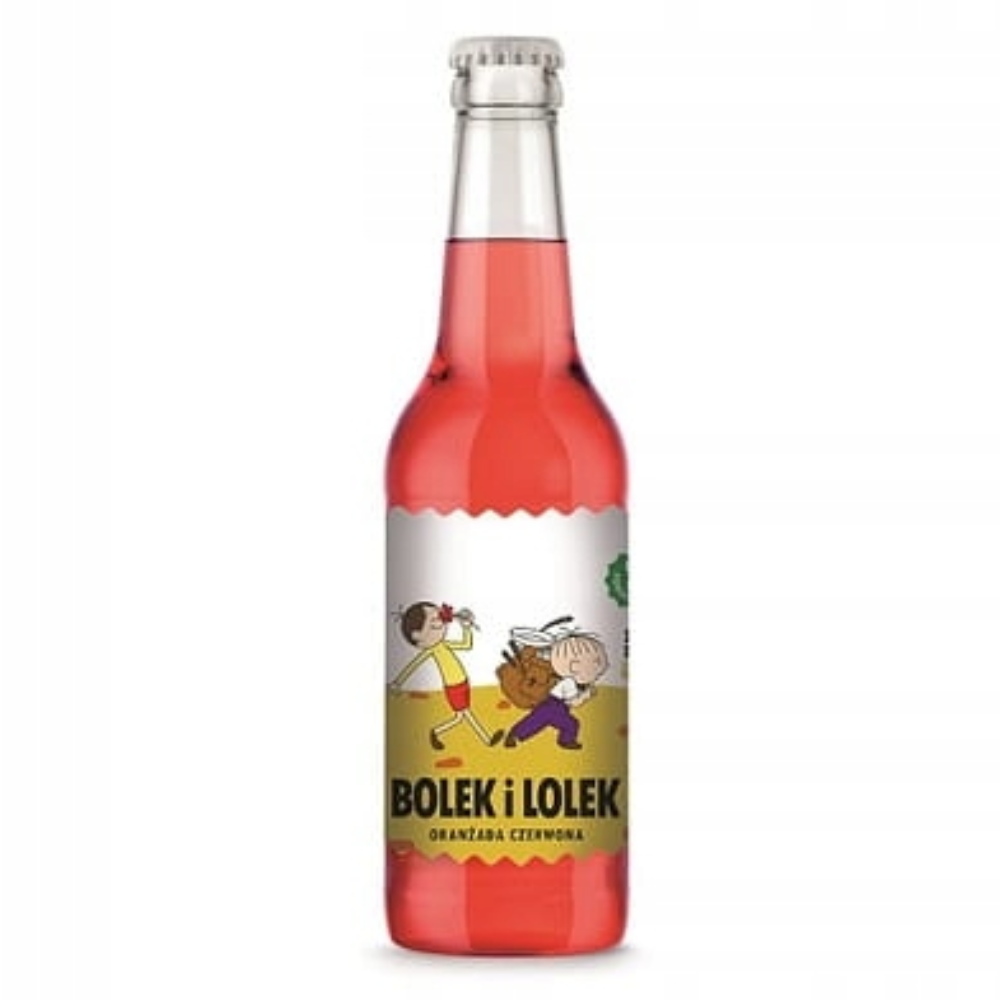 Oranżada Czerwona Bolek i Lolek 20% Soku 330 ml