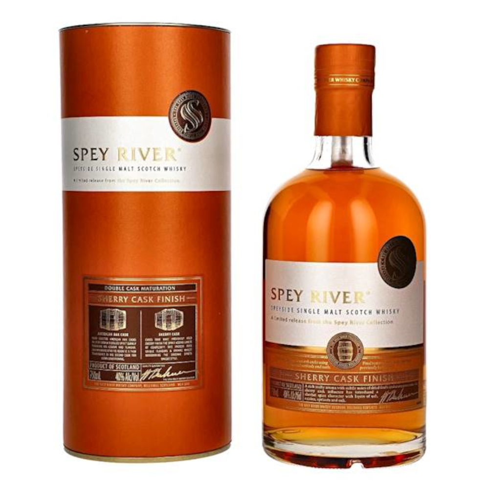 Whisky Spey River Sherry Cask Finish 40% 750 ml tuba