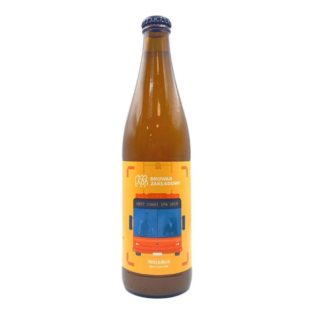 Piwo Zakładowy Trolejbus West Coast IPA 6% 500 ml