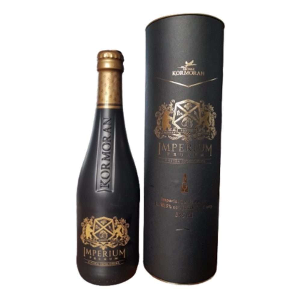 Piwo Kormoran Imperium Prunum Imperialny Porter Batycki z Suską Sechlońską 9% 375 ml tuba