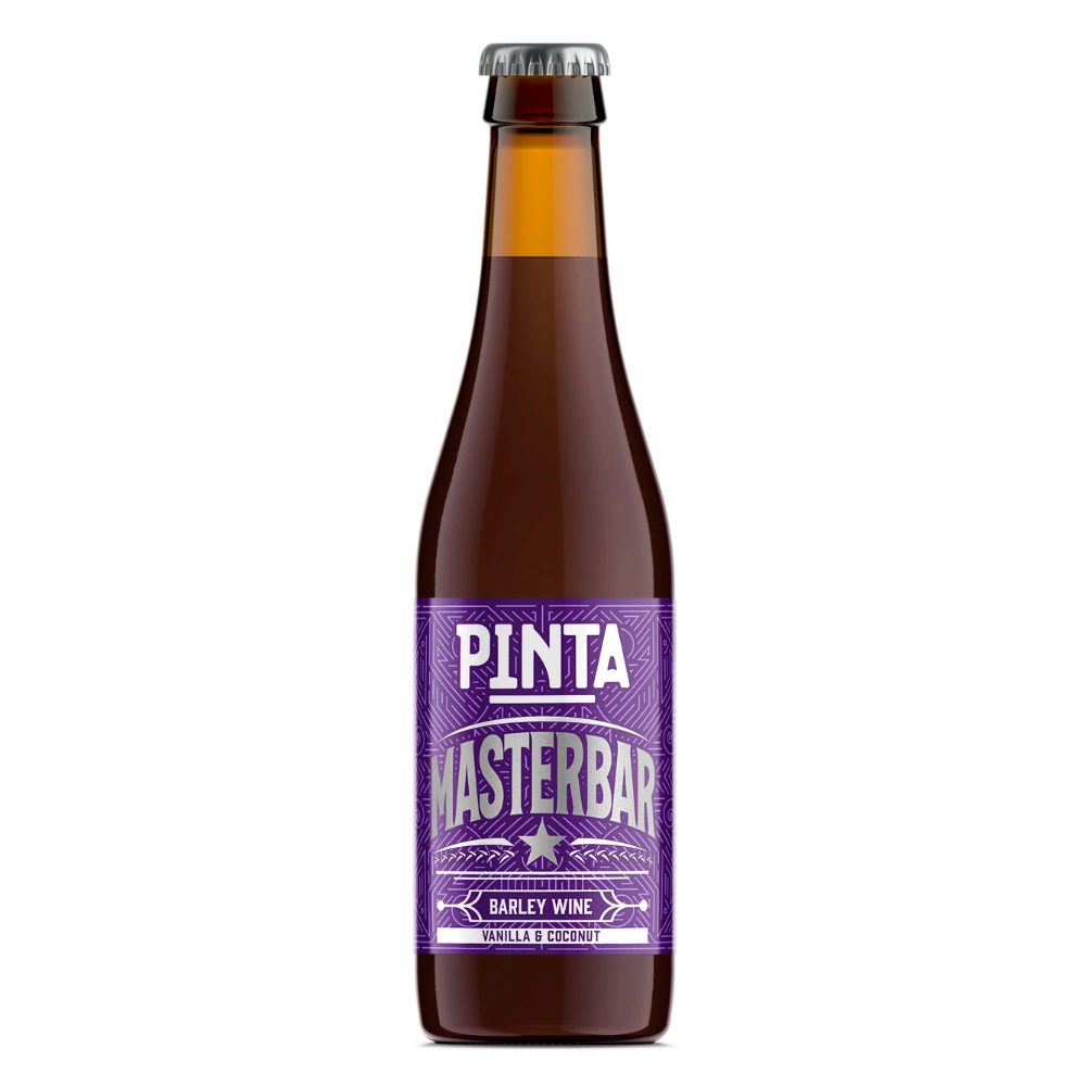 Piwo Pinta Masterbar - Barley Wine With Vanilla Coconut 12% 330 ml