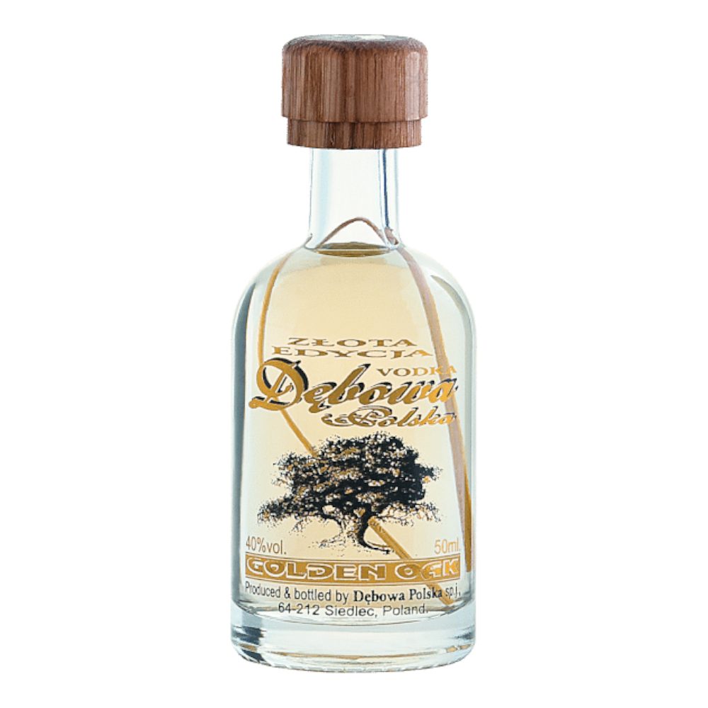 Wódka Dębowa Golden 40% 50 ml