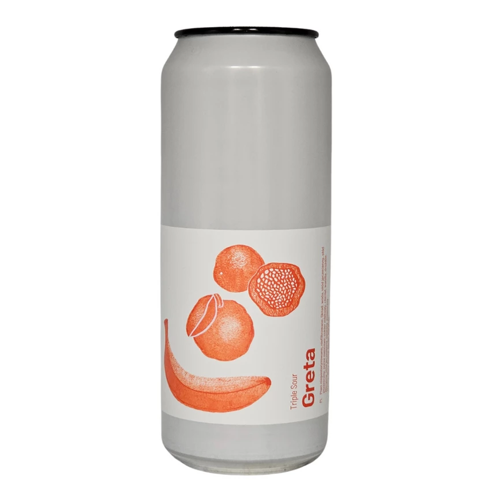 Piwo Ziemia Obiecana Greta Triple Sour 7% 500 ml puszka