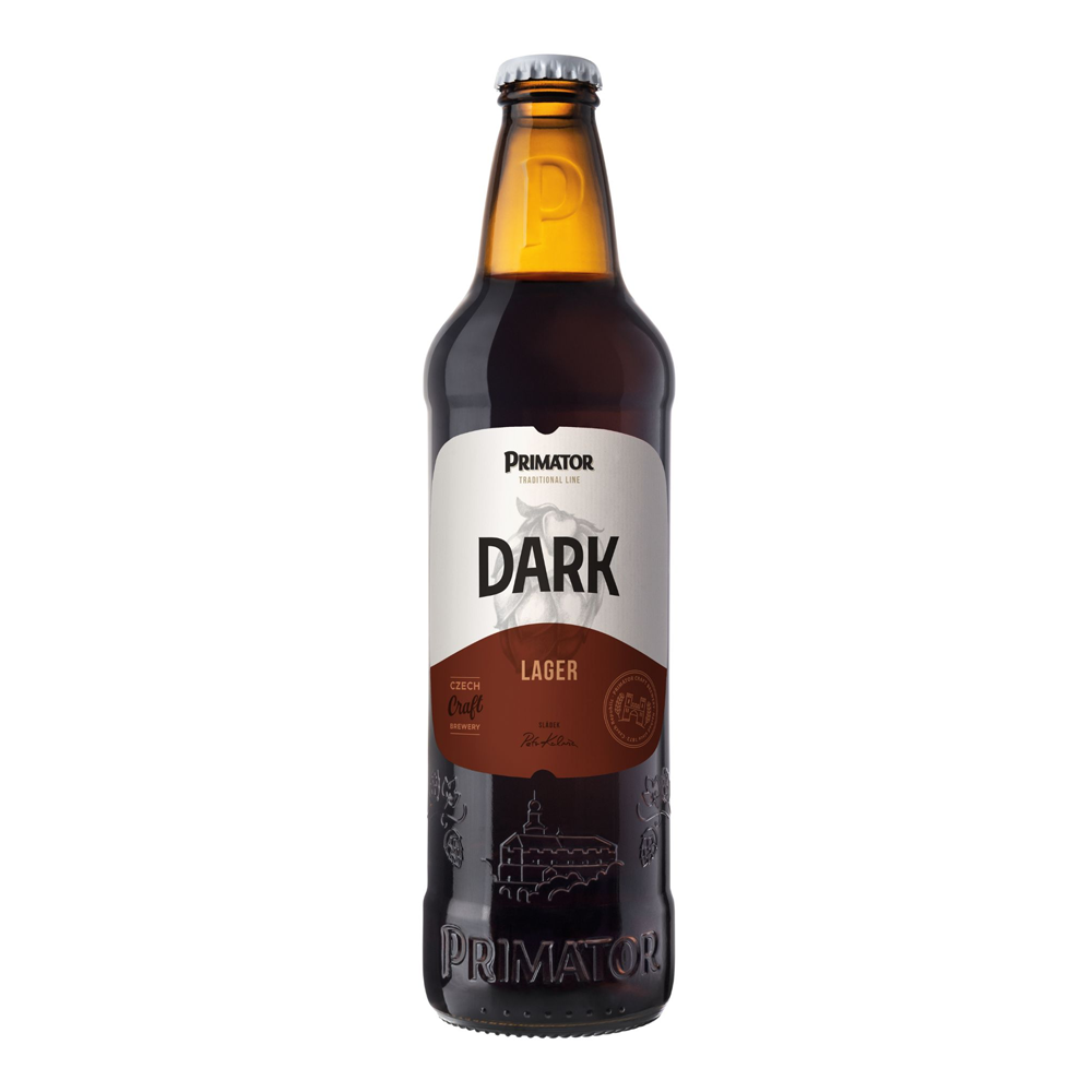 Piwo Primator Dark 4,5% 500 ml