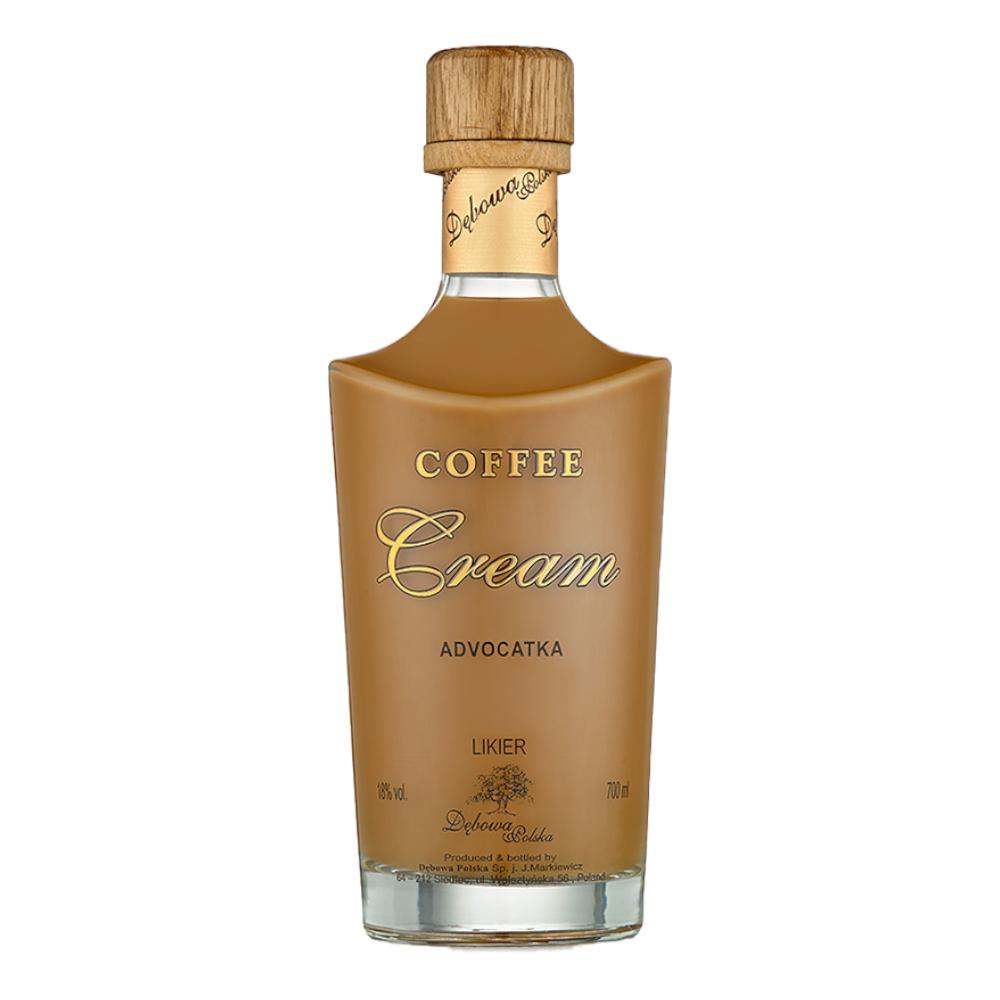 Likier Dębowa Advocatka Kawowa Coffee Cream 18% 700 ml