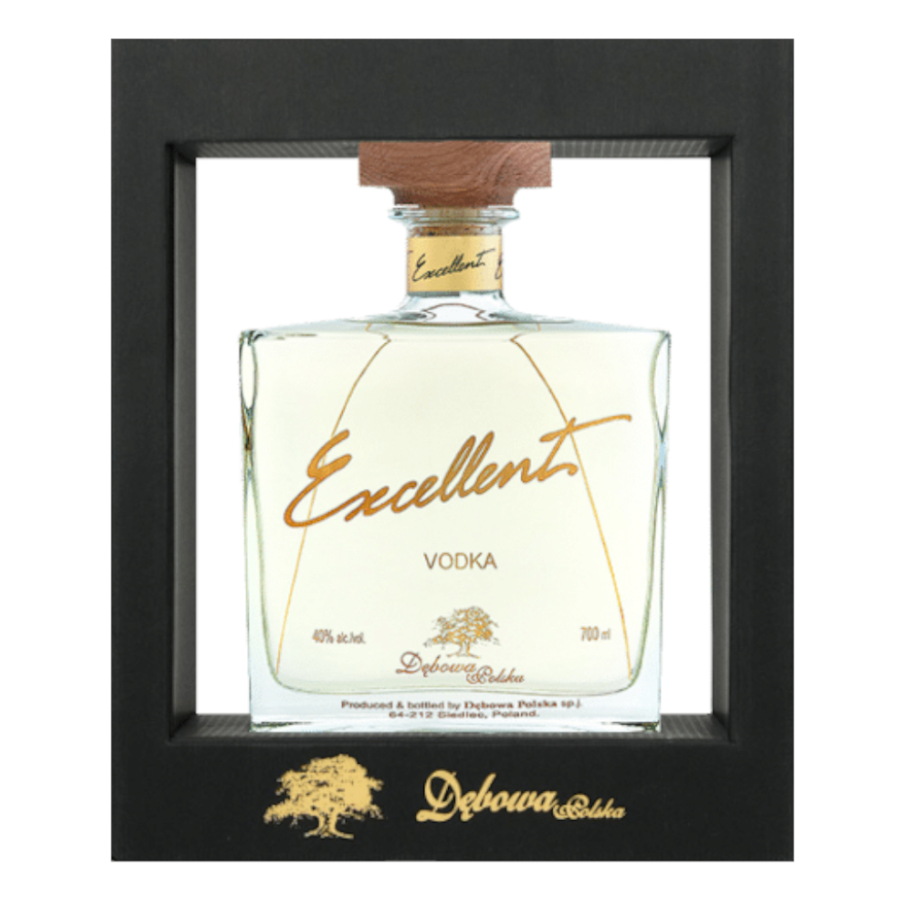 Wódka Dębowa Exlusive Karafka Excellent 40% 700 ml kartonik