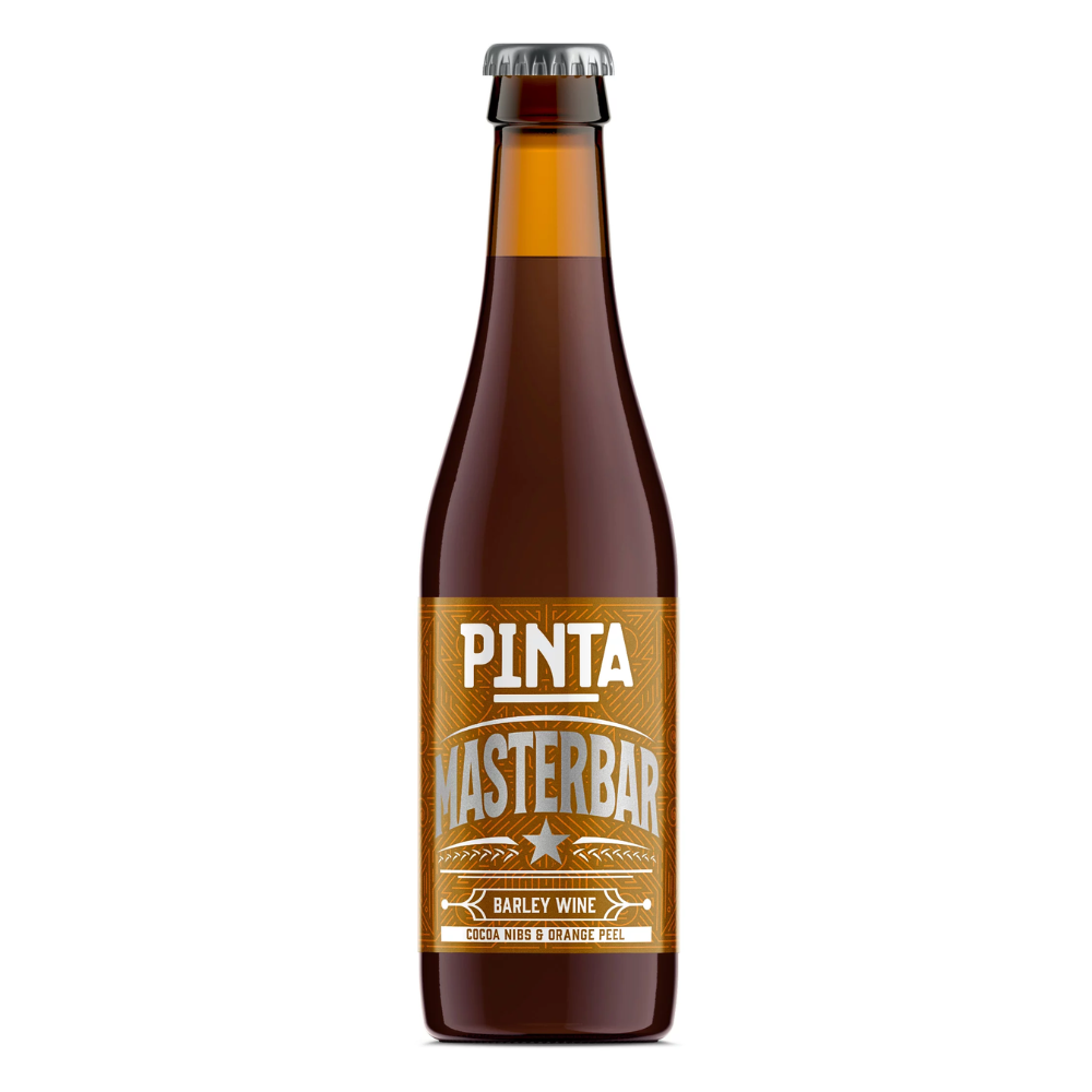 Piwo Pinta Masterbar - Barley Wine With Cocoa Nibs Orange Peel 12% 330 ml