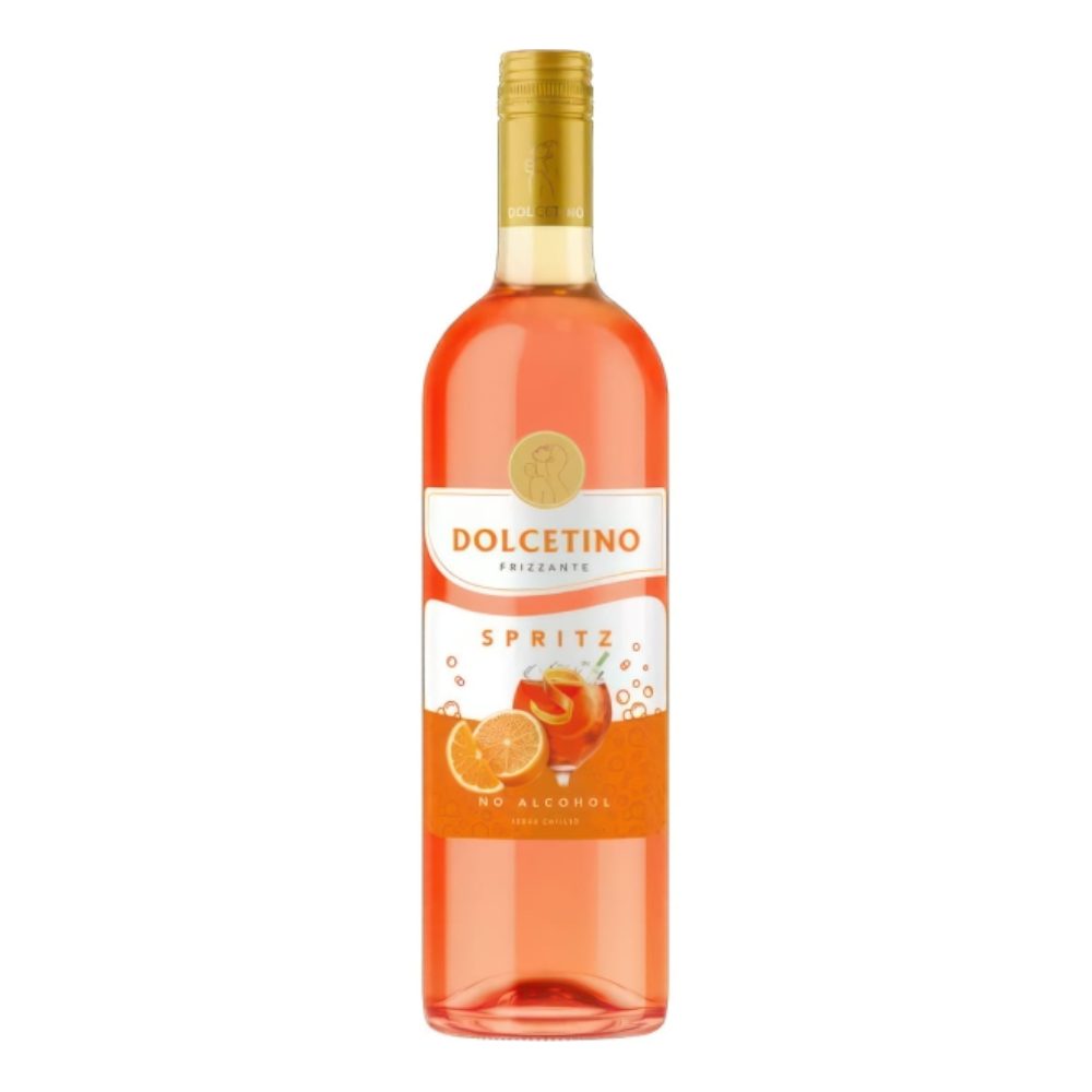 Wino Musujące Dolcetino Frizzante Spritz 0% różowe półsłodkie 750 ml