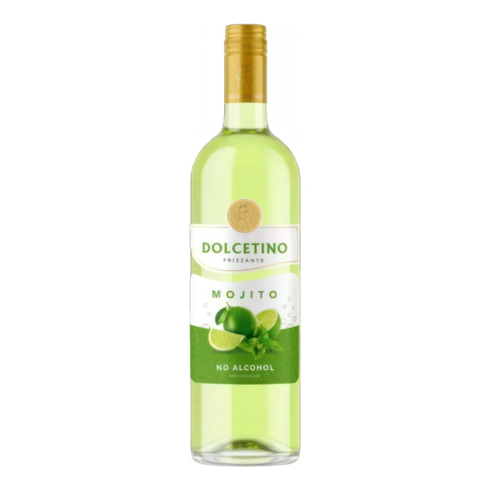 Wino Musujące Dolcetino Frizzante Mojito 0% białe półsłodkie 750 ml
