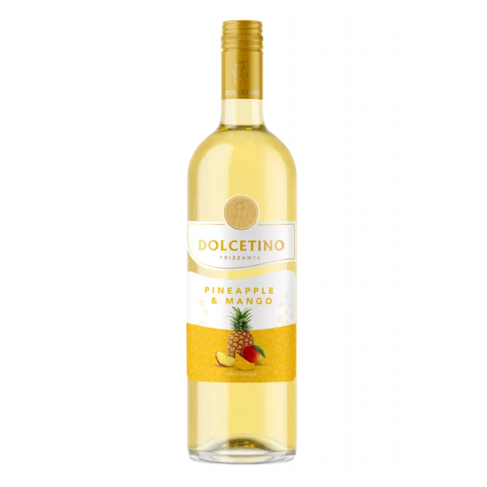 Wino Musujące Dolcetino Pineapple & Mango 11% białe półsłodkie 750 ml