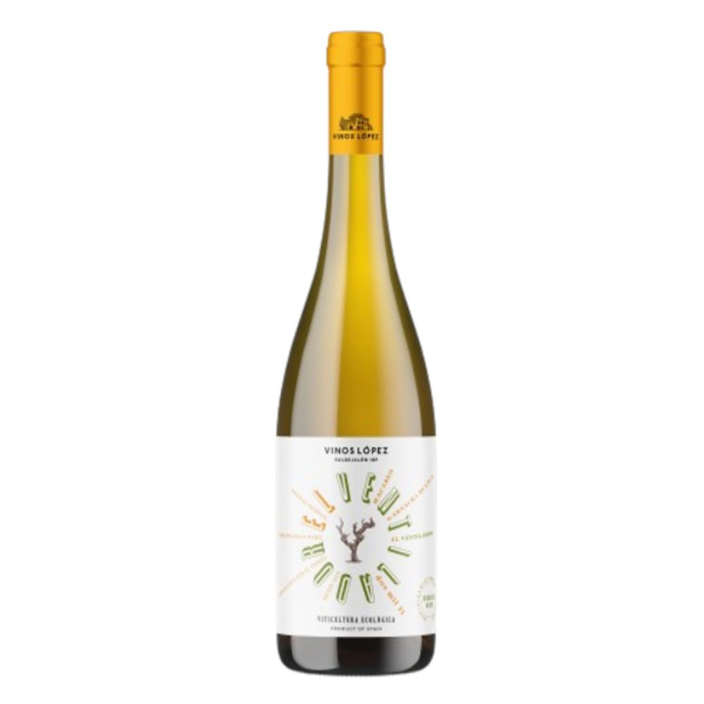 Wino Vinos Lopez Ventilador Garnacha Blanca 12% białe wytrawne 750 ml
