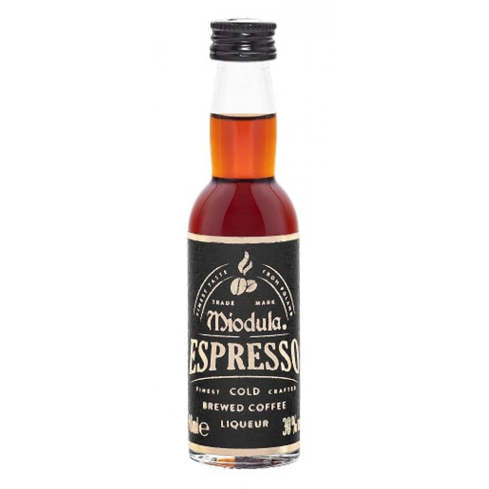 Likier Miodula Espresso Cold Brewed Coffee 30% 40 ml