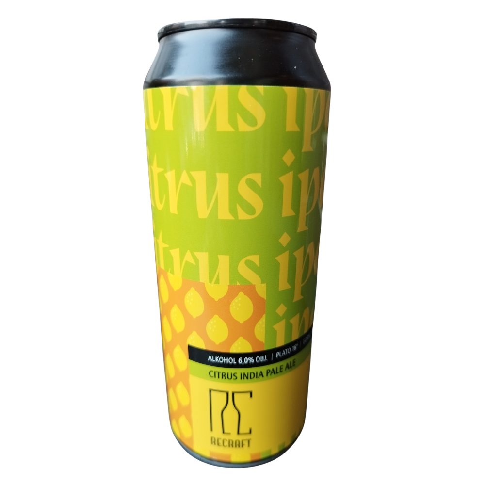 Piwo ReCraft Citrus IPA 6% 500 ml Puszka