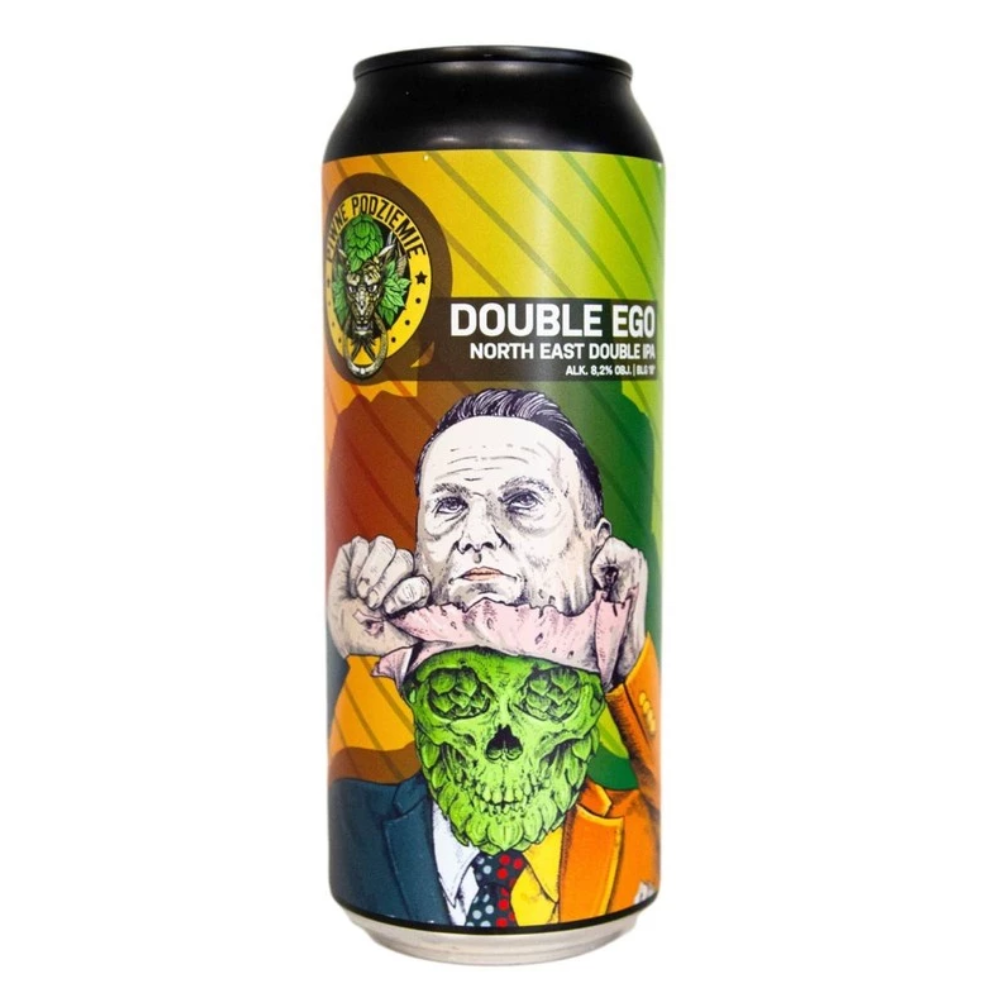Piwo Piwne Podziemie Double Ego - North East Double IPA 8,2% 500 ml Puszka
