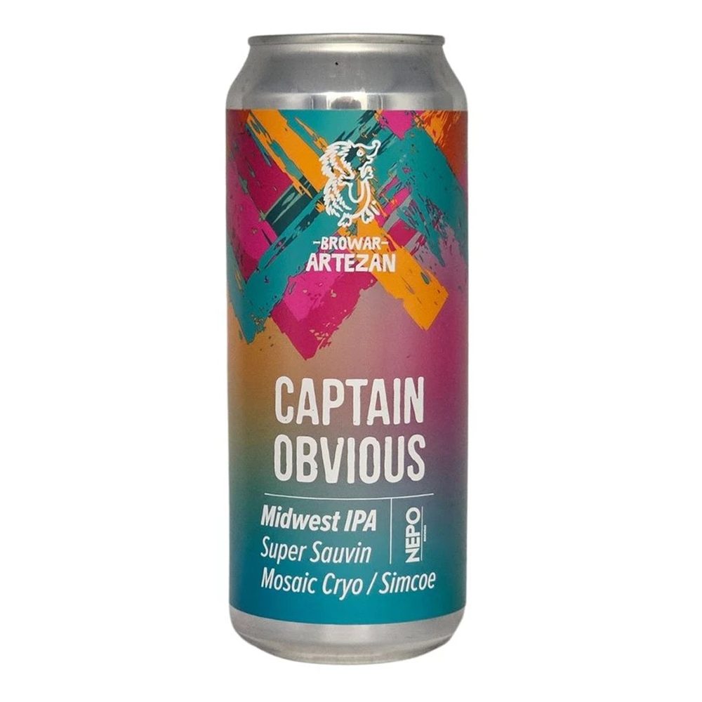 Piwo Artezan Captain Obvious 6,5% 500 ml puszka