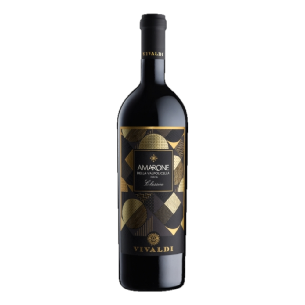 Wino Vivaldi Amarone Clasico Premium 2018 15,5% czerwone wytrawne 750 ml