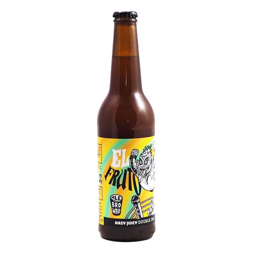 Piwo AleBrowar El Fruto Haizy Juicy Double IPA 8% 330 ml