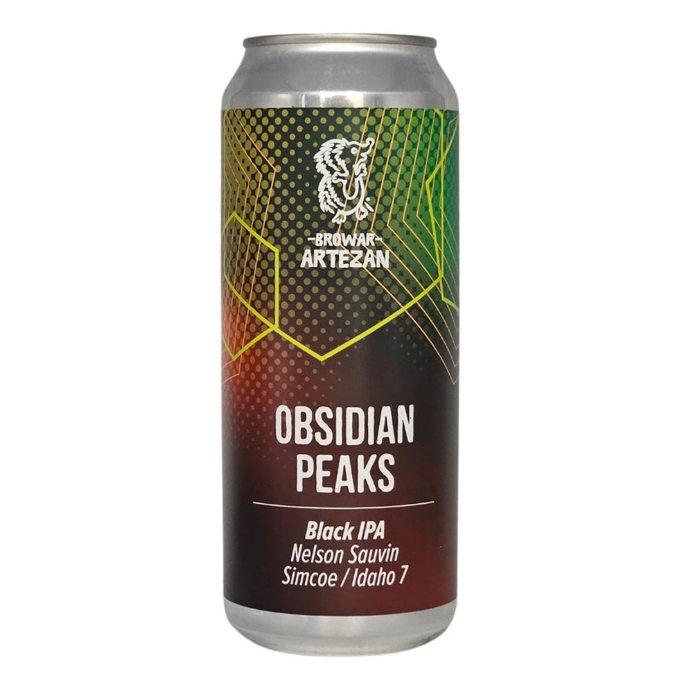 Piwo Artezan Obsidian Peaks 7% 500 ml puszka