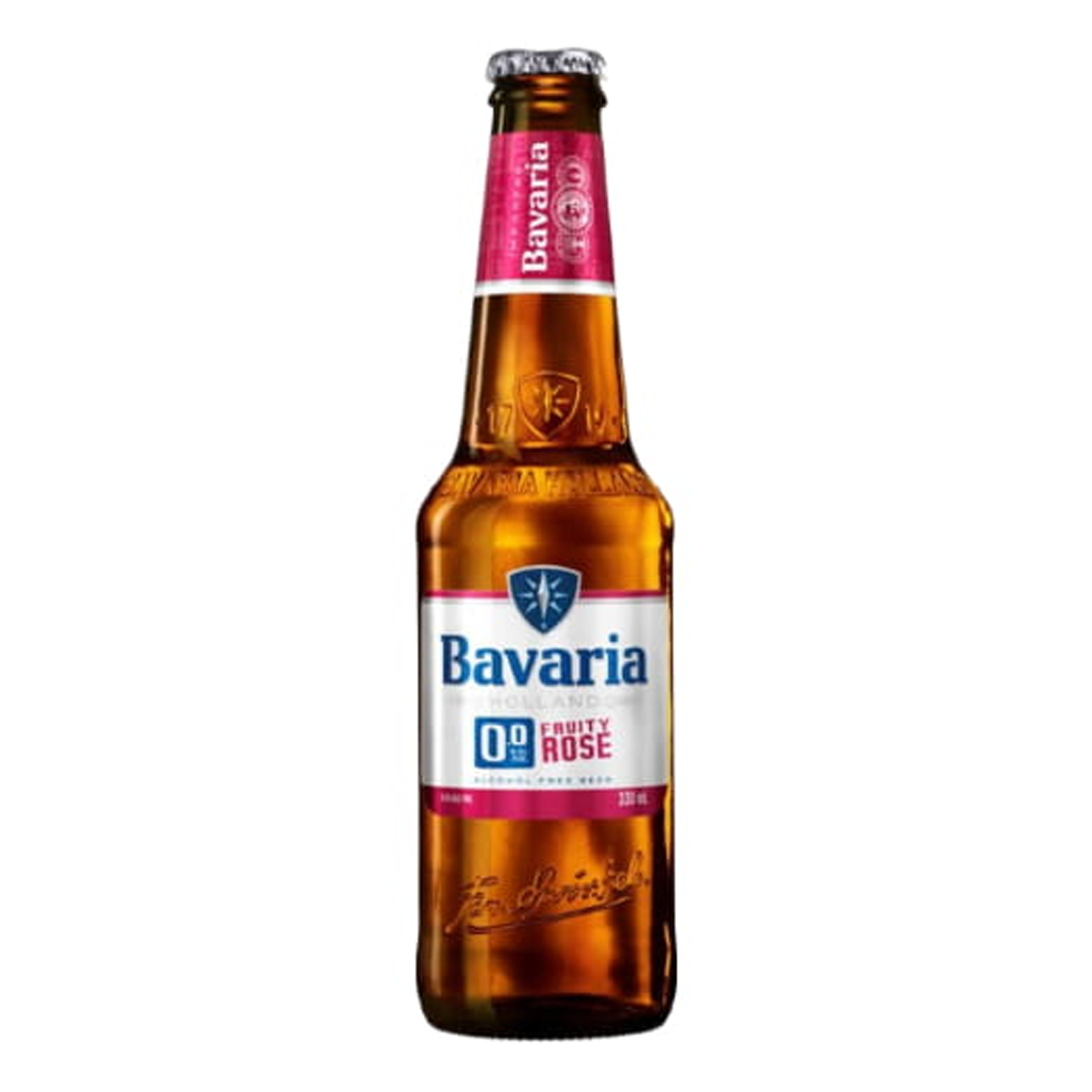 Piwo Bavaria Fruit Rose 0% 330 ml