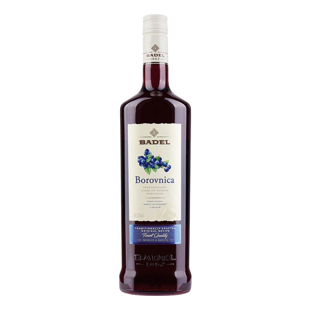 Likier Badel Borovnica 22% 1000 ml