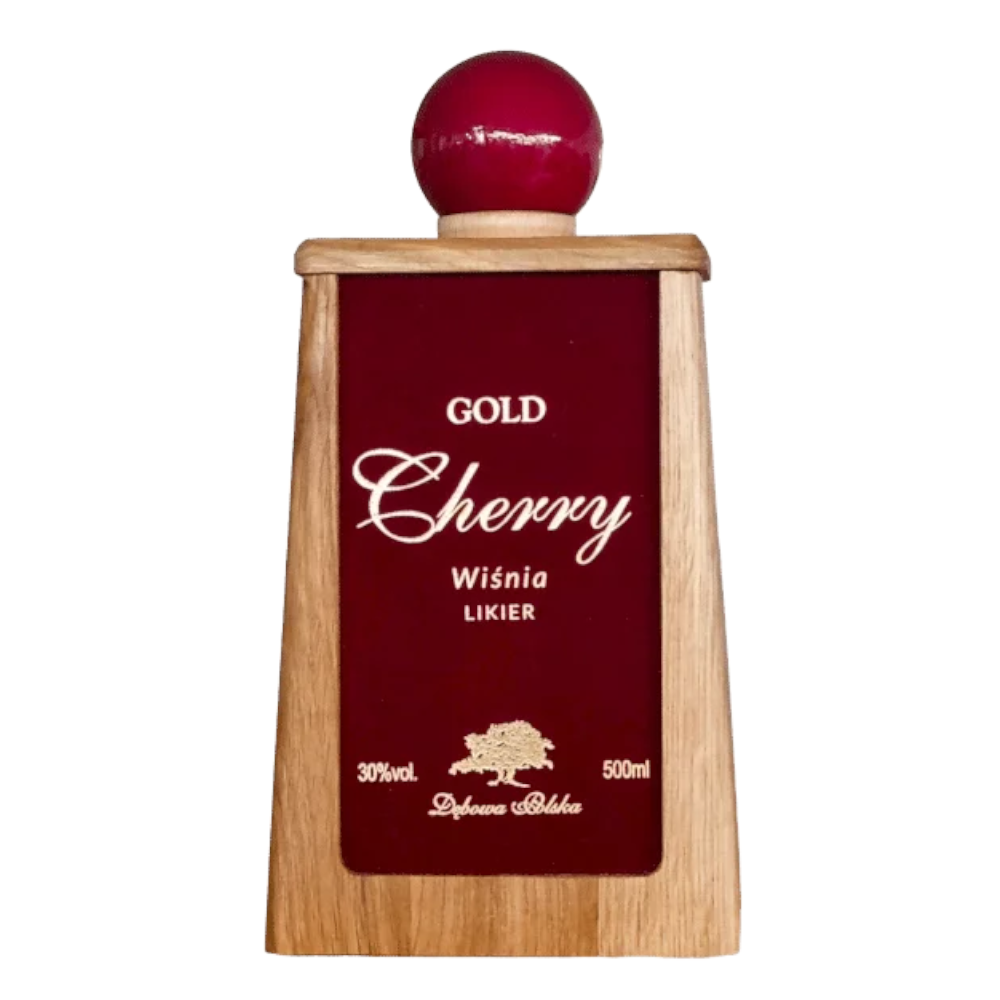 Likier Gold Cherry Wiśnia Dębowa Karafka 30% 500 ml