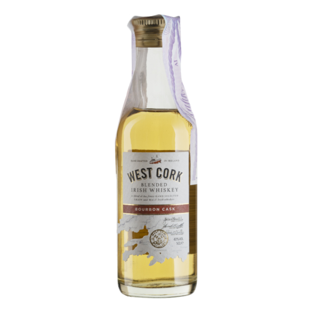Whisky West Cork Bourbon Cask 40% 50 ml