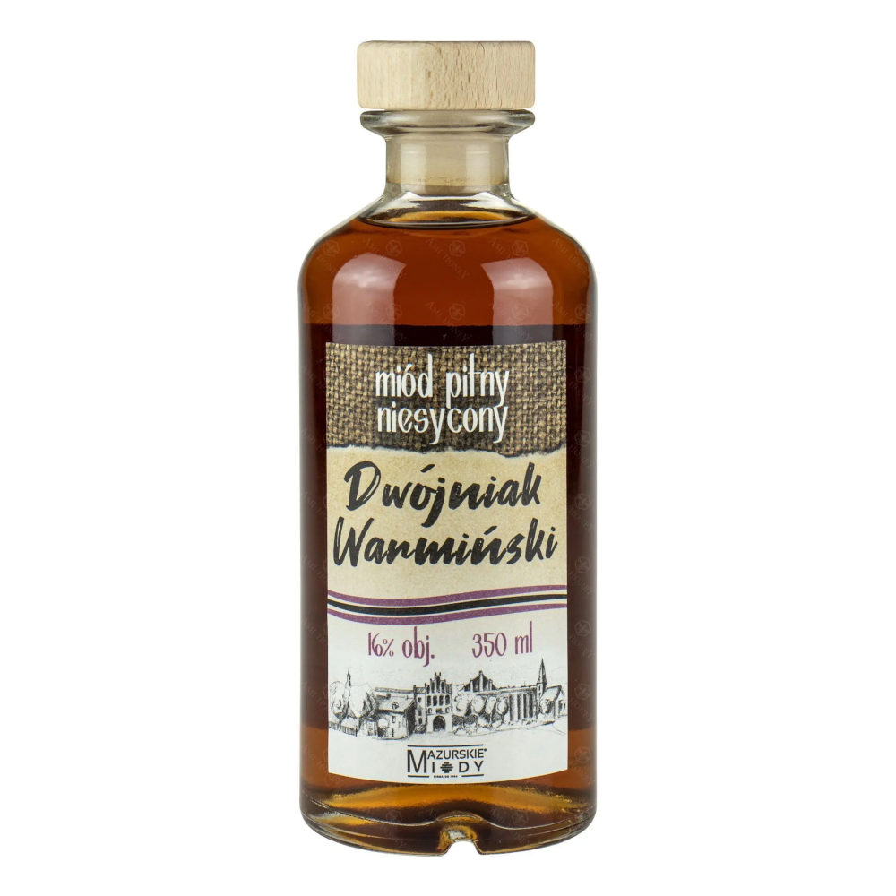 Miód Pitny Dwójniak Warmiński 16% 350 ml
