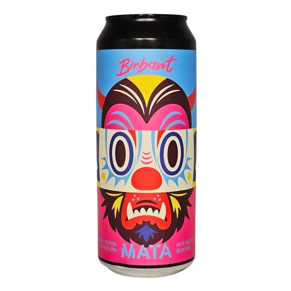 Piwo Birbant Mata Cold IPA Elani Citra 6,3% 500 ml puszka
