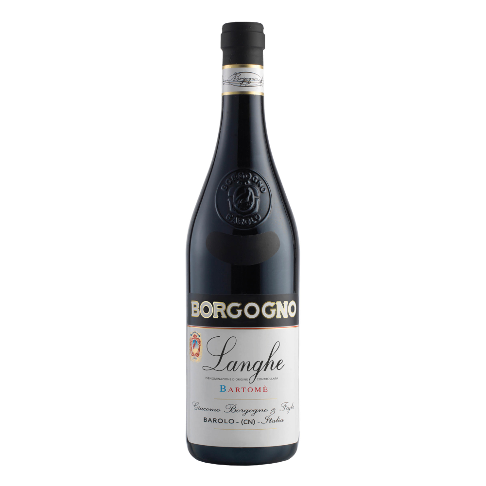 Wino Borgogno Langhe Nebbiolo Bartome 2022 14% czerwone wytrawne 750 ml