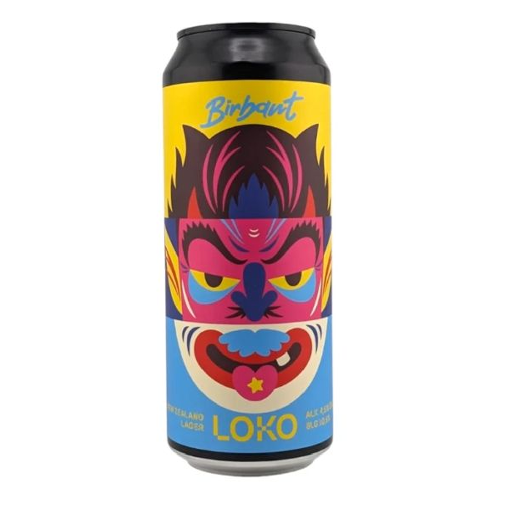 Piwo Birbant Loko New Zealand Lager 4,5% 500 ml puszka