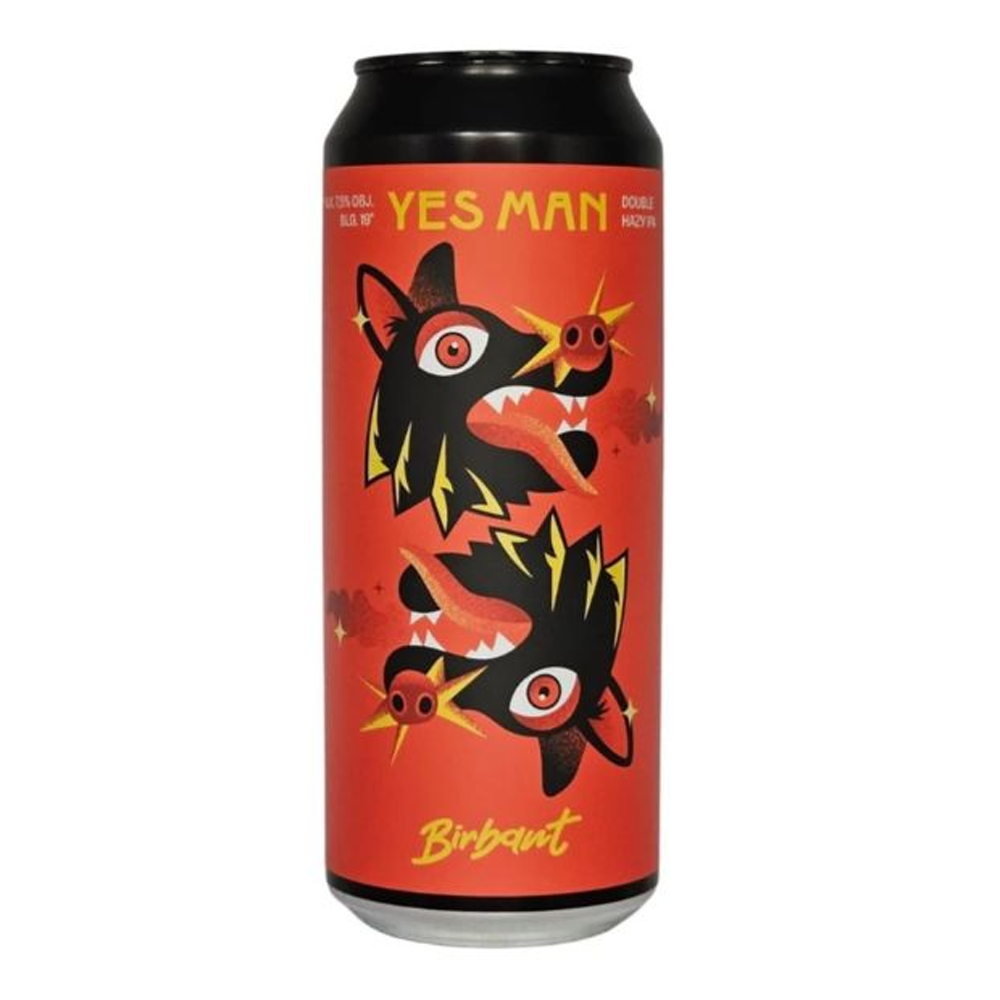 Piwo Birbant Yes Man Double Hazy IPA 7,5% 500 ml puszka