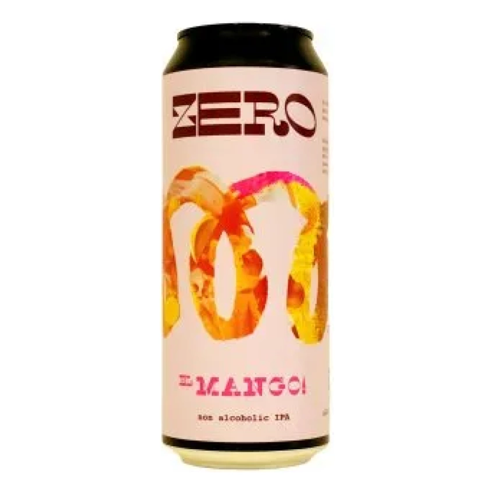 Piwo Birra Mania Zero El Mango 500 ml puszka bezalkoholowe