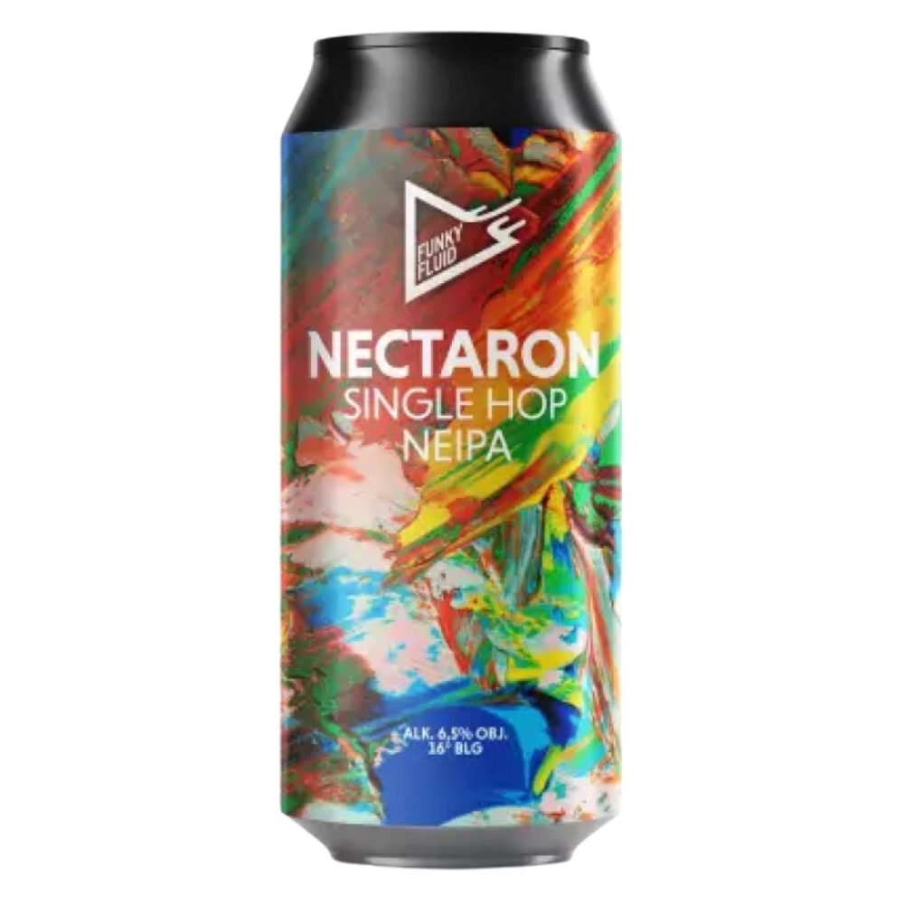 Piwo Funky Fluid Nectaron - Single Hop NEIPA 6,5% 500 ml Puszka
