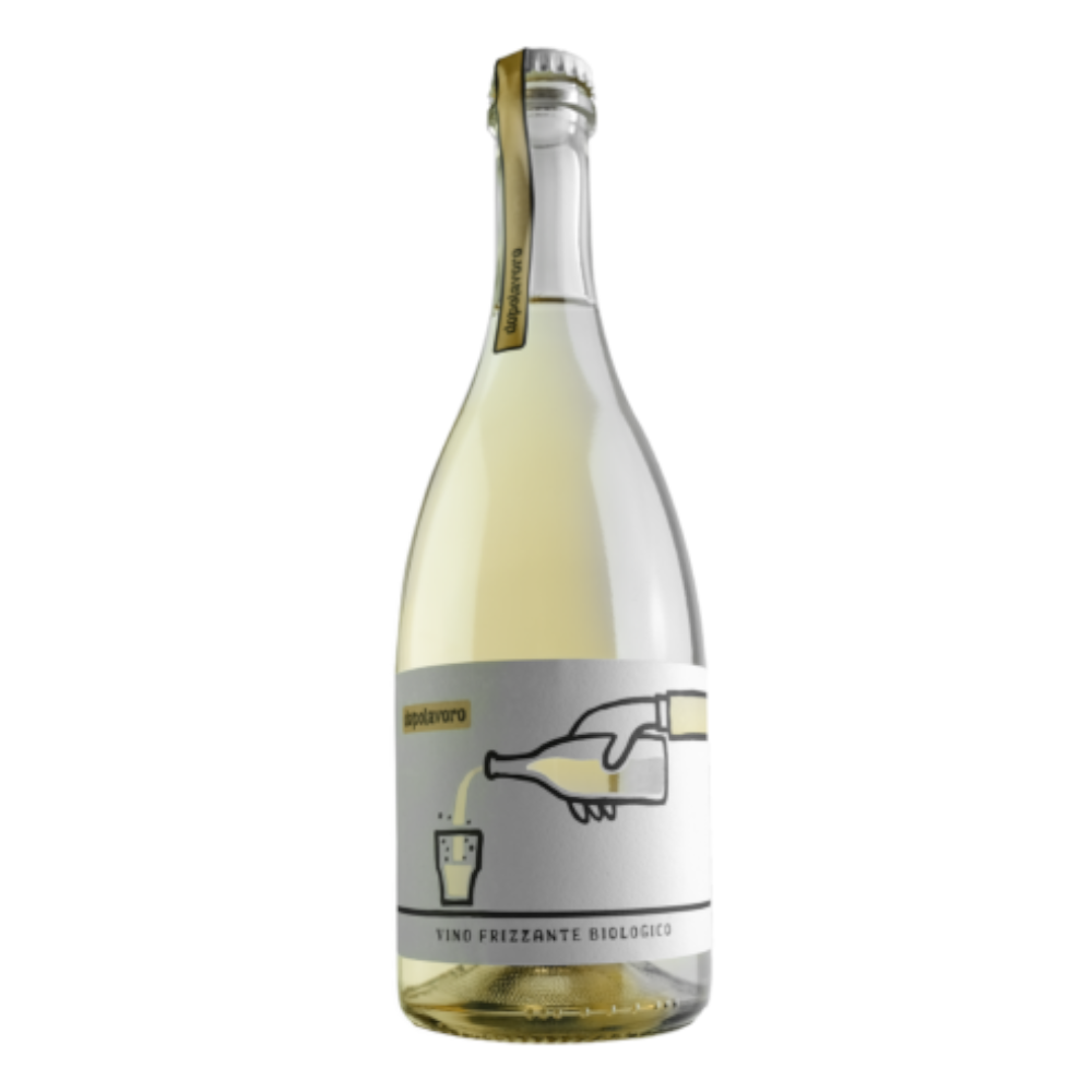 Wino Dopolavoro Frizzante Bianco BIO 10,5% białe wytrawne 750 ml