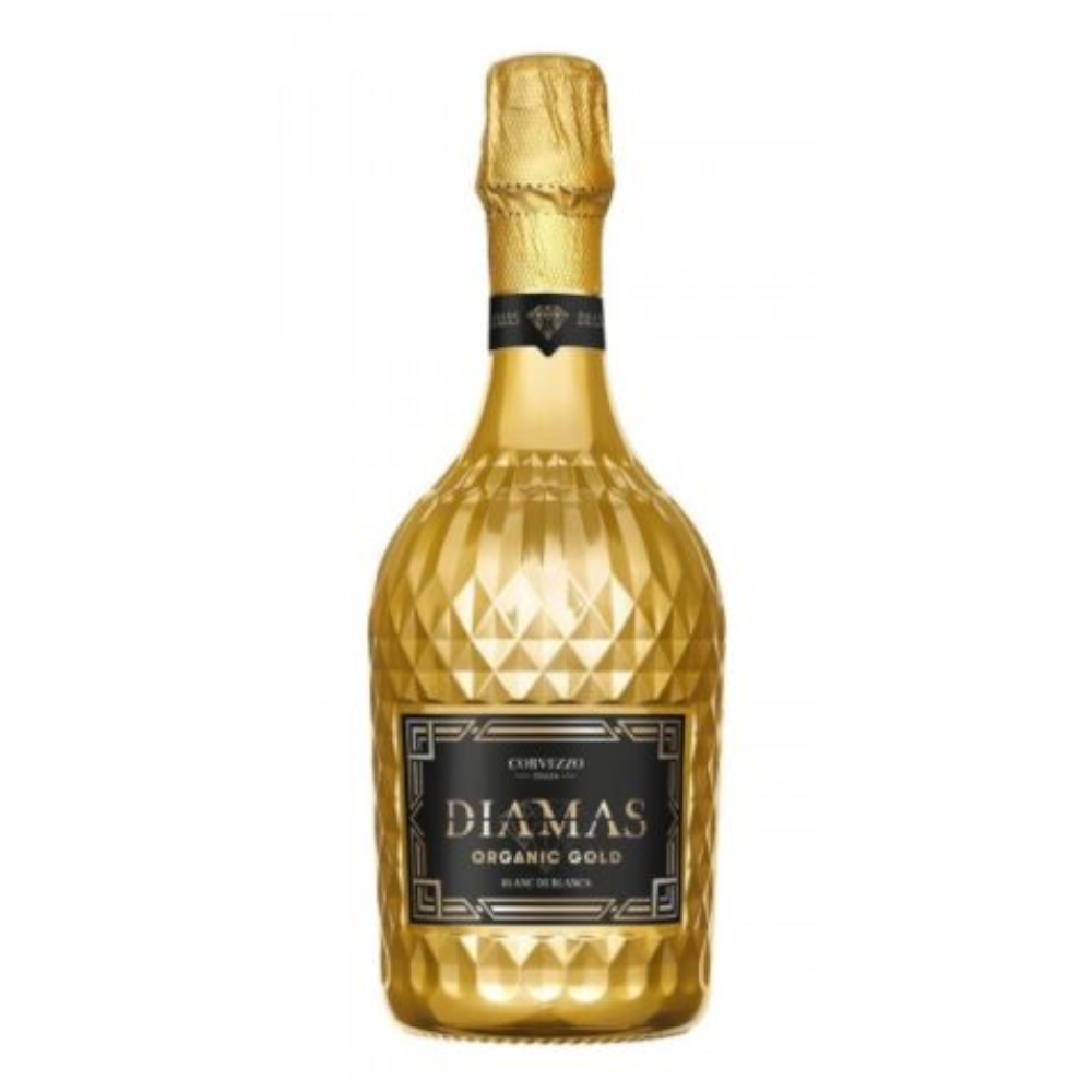 Wino Musujące Corvezzo Diamas Gold Spumante BIO 11,5% białe wytrawne 750 ml