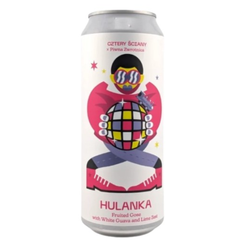 Piwo Cztery Ściany Hulanka - Fruited Gose 4,5% 500 ml Puszka