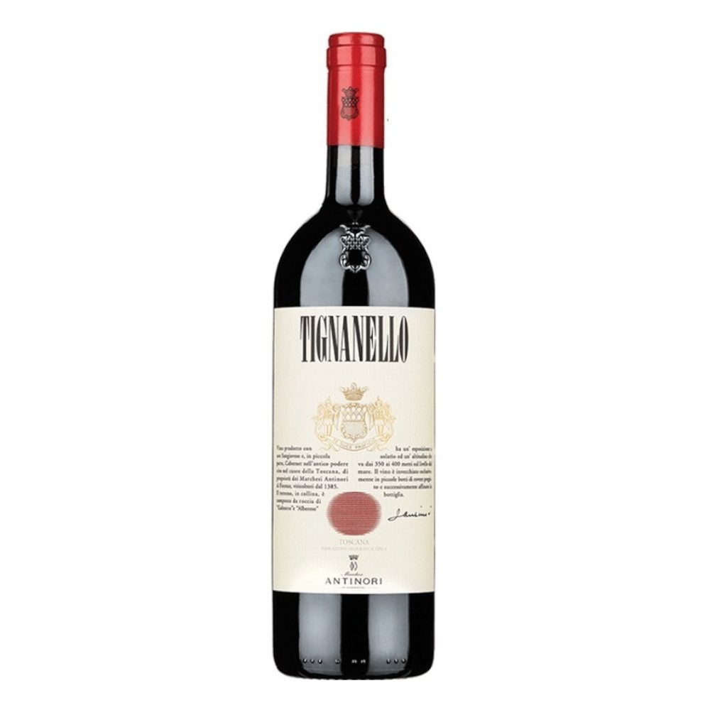 Wino Tignanello Marchesi Antinori Toscana IGT 2019 15% czerwone wytrawne 375 ml