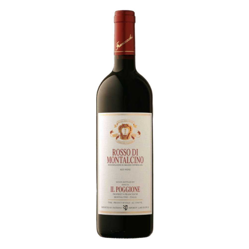 Wino Rosso di Montalcino 2021 14% czerwone wytrawne 750 ml