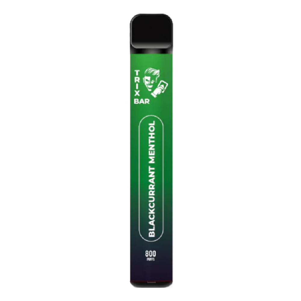 E-papieros Trix Blackcurrant menthol 800