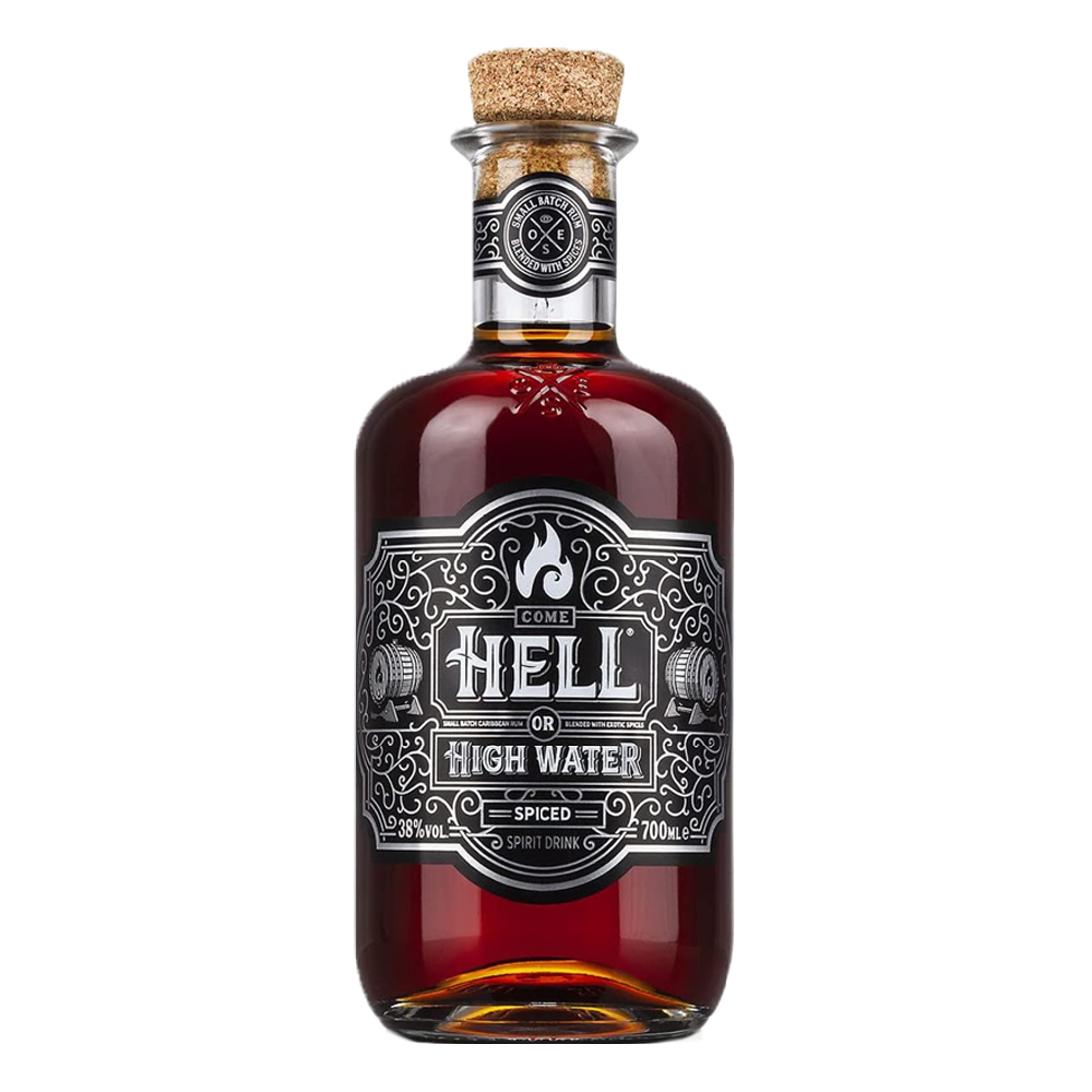 Rum Hell or High Water Res. Honey Orange 40% 700 ml
