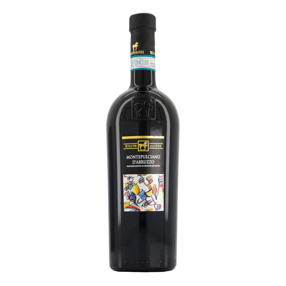 Wino Montepulciano d'Abruzzo 14% czerwone wytrawne 750 ml