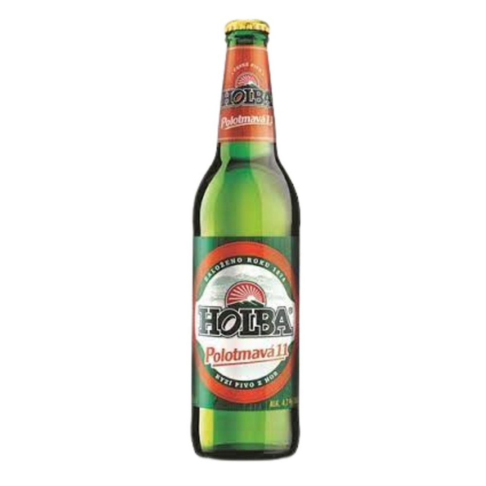 Piwo Holba 11 Polotmava 4,6% 500 ml