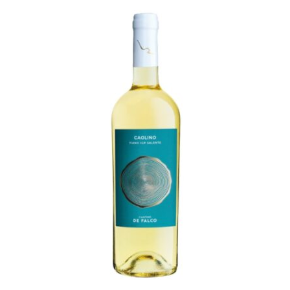 Wino Fiano Caolino Salento 12,5% białe wytrawne 750 ml