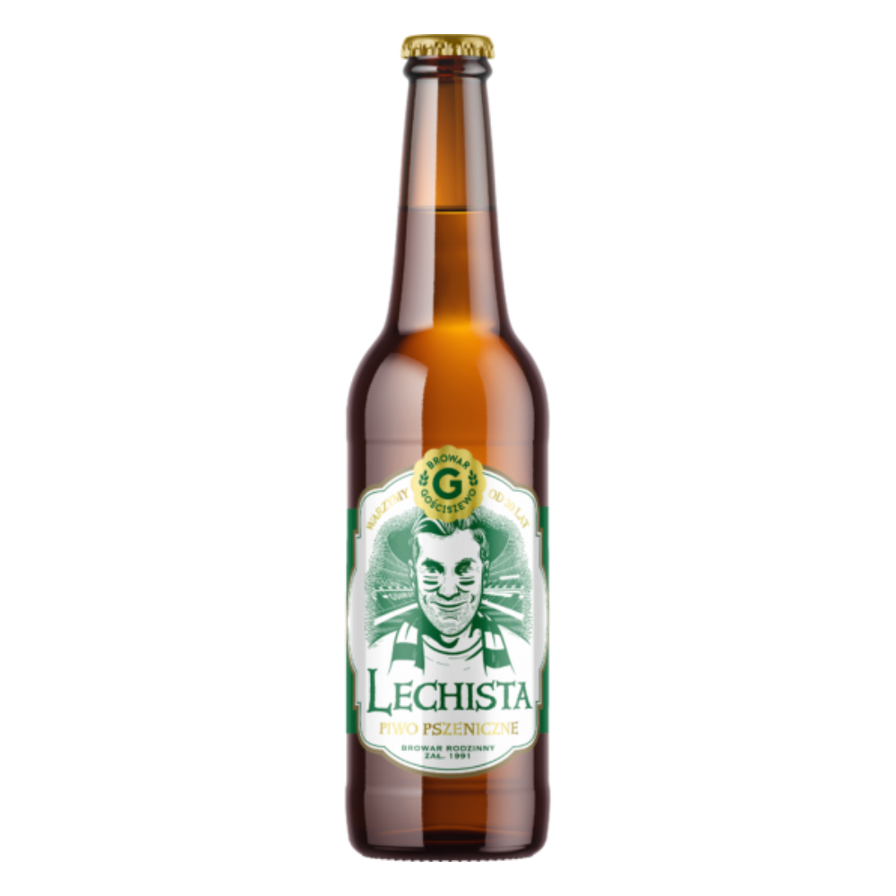 Piwo Gościszewo Lechista Pszeniczne 5% 500 ml